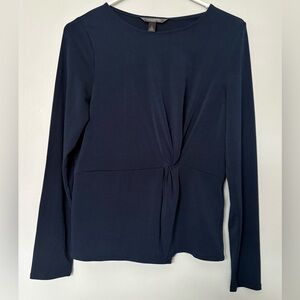 Banana Republic Navy Blue Women's Top | size Small